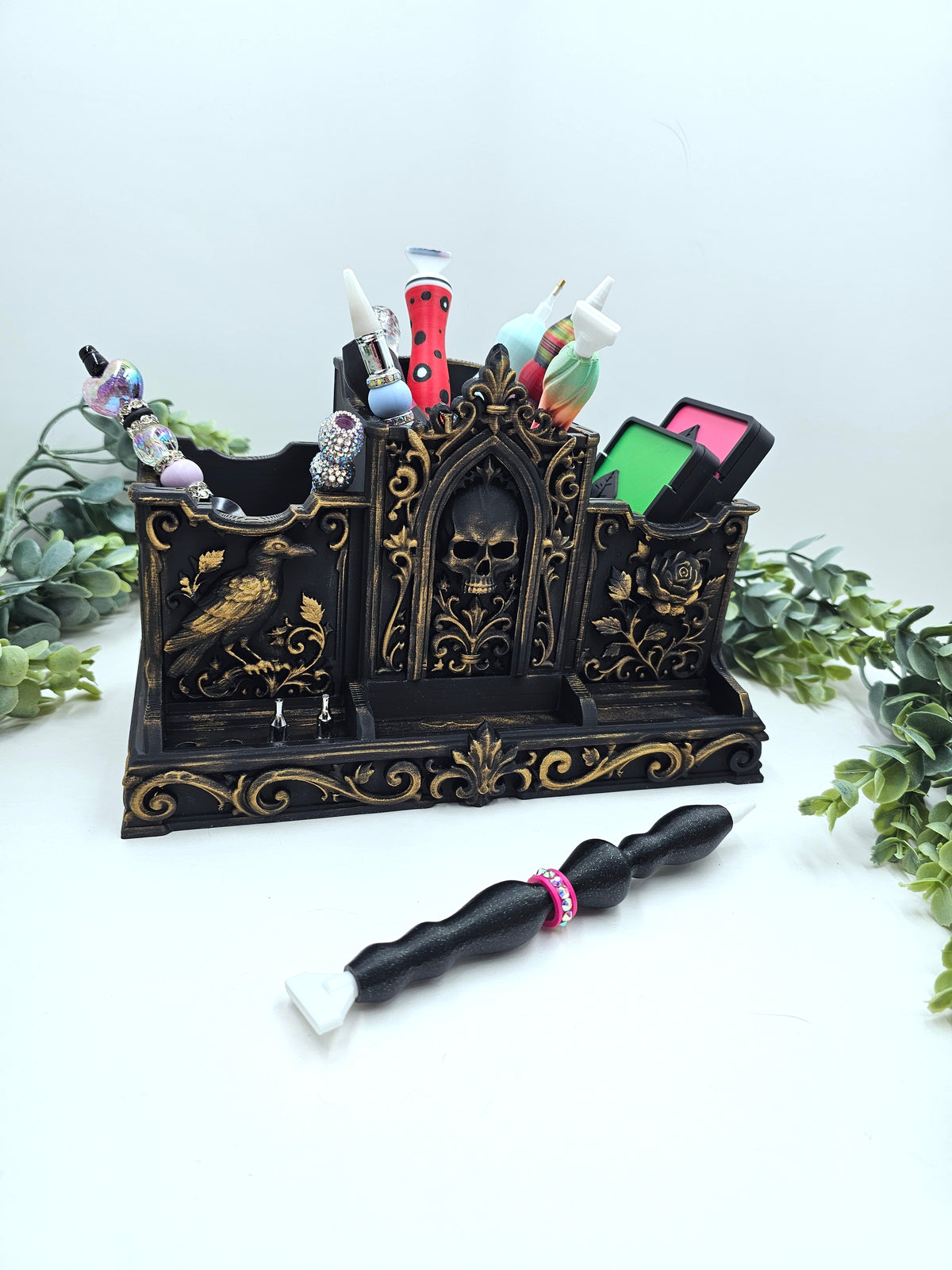 Diamond painting supply caddy